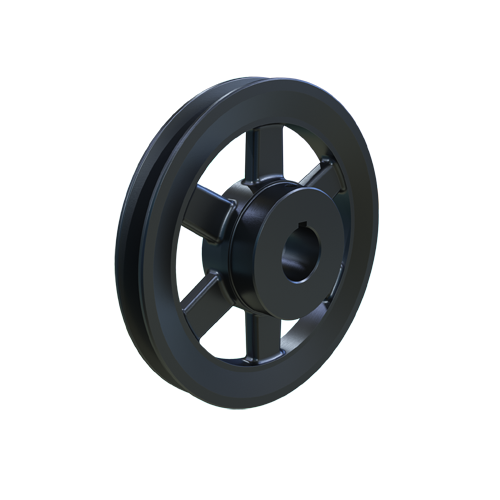 MARTIN SPROCKET BK72 1 1/8 Sheave, 1.125 Inch Bore, 0.875 Inch Face Width, 6.950 Inch Outside Dia., Cast Iron | AM3LHK