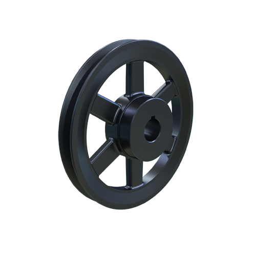 MARTIN SPROCKET BK77 1 Sheave, 1 Inch Bore, 7.450 Inch Outside Dia., 1 Groove, Cast Iron | AM3LHU