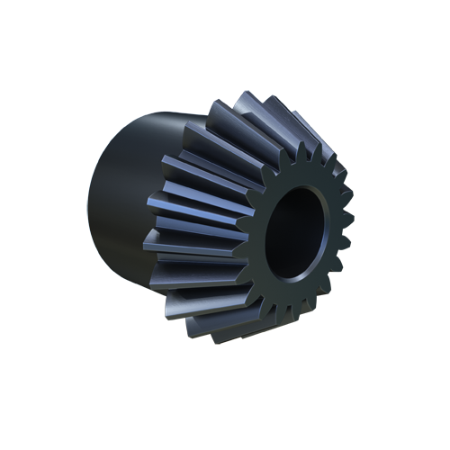 MARTIN SPROCKET BS1020-2 Bevel Gear, 10 Diametral Pitch, 2 Inch Pitch Dia., 0.939 Inch Bore, Steel | AK2YCH