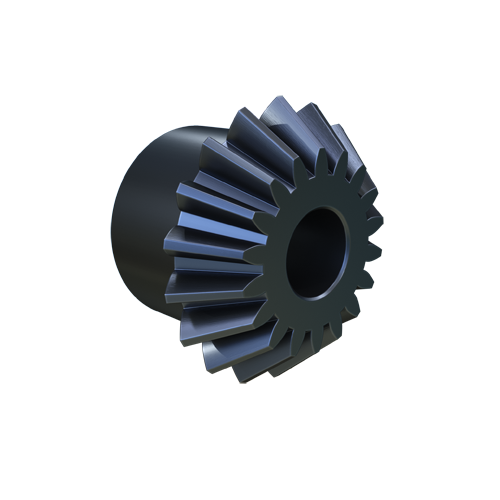 MARTIN SPROCKET BS1218-15 Bevel Gear, 12 Diametral Pitch, 1.5:1 Ratio, 0.626 Inch Bore, Steel | AK2YBH