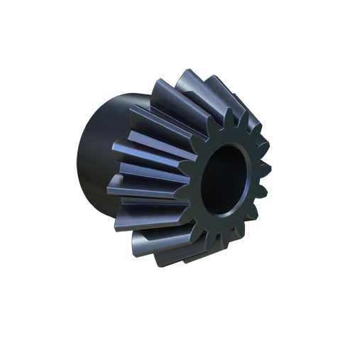 MARTIN SPROCKET BS1616-2 Bevel Gear, 16 Diametral Pitch, 1 Inch Pitch Dia., Steel | AK2YAV
