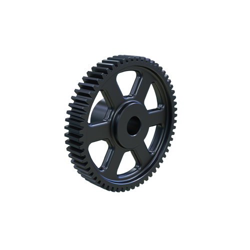 MARTIN SPROCKET C1060 Spur Gear, 10 Diametral Pitch, 6 Inch Pitch Dia., Reborable, Cast Iron | AK2YTU