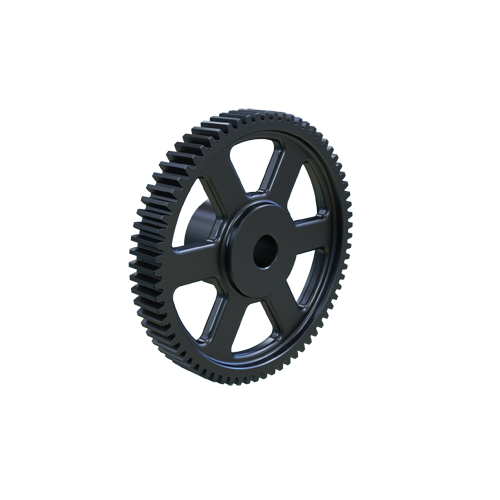 MARTIN SPROCKET C1070 Spur Gear, 10 Diametral Pitch, 7 Inch Pitch Dia., Reborable, Cast Iron | AK2YTZ