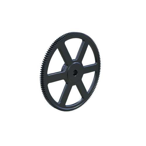 MARTIN SPROCKET C20132 Spur Gear, 20 Diametral Pitch, 6.6 Inch Pitch Dia., Reborable, Cast Iron | AZ6GNW