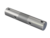 MARTIN SPROCKET CC5-HC Coupling Shaft, 2 Bolt, 2.438 Inch Shaft Dia., 12.750 Inch Shaft Length, Steel | AZ9WMC