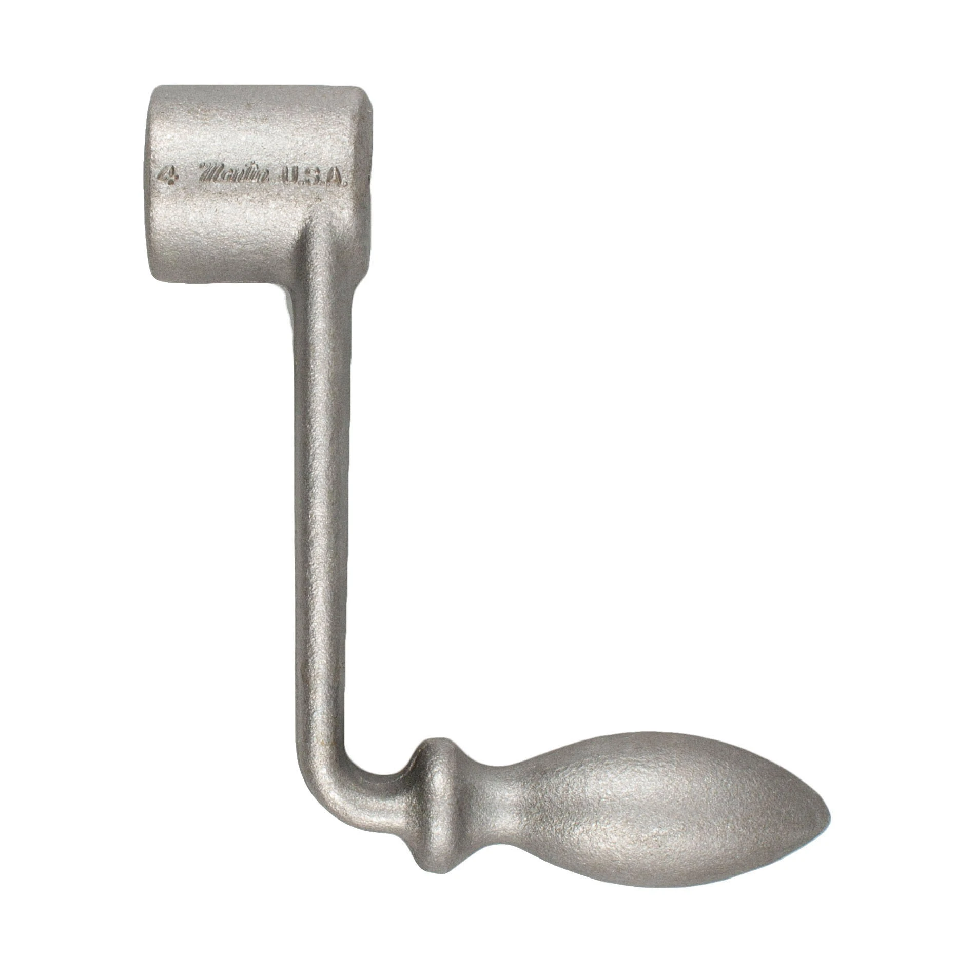 MARTIN SPROCKET CH0B Crank Handle, 2-1/4 Inch Length, Broached, Natural Finish, Steel | AK9AVV