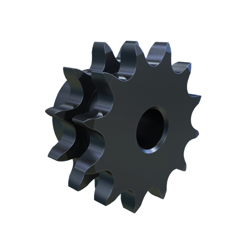 MARTIN SPROCKET D06B12 Roller Chain Sprocket, 12 Teeth, 36.802 mm Pitch Dia., 42.358 mm O.D., Steel | AL6BHK