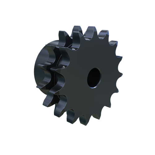 MARTIN SPROCKET D06B15 Roller Chain Sprocket, 15 Teeth, 45.813 mm Pitch Dia., 51.369 mm O.D., Steel | AJ9MUE