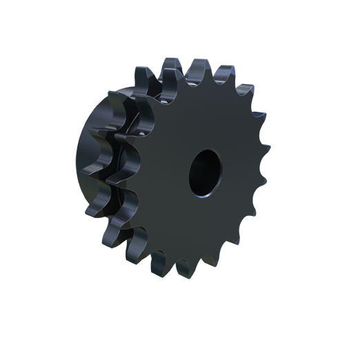 MARTIN SPROCKET D06B17 Roller Chain Sprocket, 17 Teeth, 51.837 mm Pitch Dia., 57.393 mm O.D., Steel | AZ9WWV