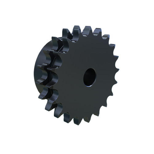 MARTIN SPROCKET D06B20 Roller Chain Sprocket, 20 Teeth, 60.888 mm Pitch Dia., 66.444 mm O.D., Steel | AZ9BGE