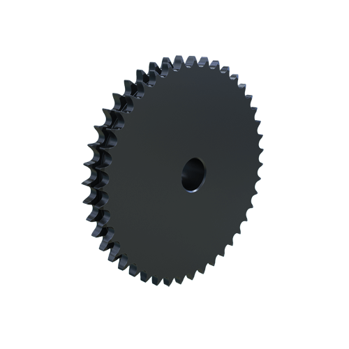 MARTIN SPROCKET D06B42 Roller Chain Sprocket, 42 Teeth, 127.459 mm Pitch Dia., 133.015 mm O.D., Steel | AL6ARD