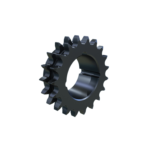 MARTIN SPROCKET D06BTB19 Roller Chain Sprocket, 19 Teeth, 57.870 mm Pitch Dia., 63.430 mm O.D., Steel | AL6AEH