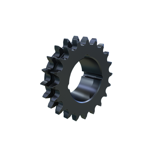 MARTIN SPROCKET D06BTB20 Roller Chain Sprocket, 20 Teeth, 60.890 mm Pitch Dia., 66.440 mm O.D., Steel | BA2ZBZ