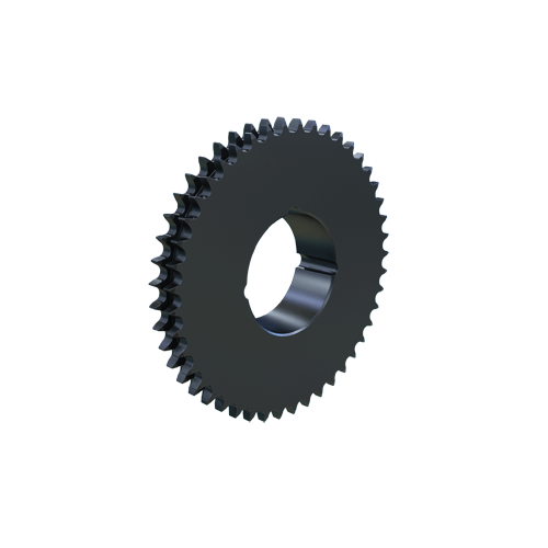 MARTIN SPROCKET D06BTB45 Roller Chain Sprocket, 45 Teeth, 136.550 mm Pitch Dia., 142.100 mm O.D., Steel | AL6AER