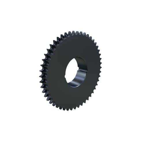 MARTIN SPROCKET D06BTB48 Roller Chain Sprocket, 48 Teeth, 145.640 mm Pitch Dia., 151.190 mm O.D., Steel | AL6AET