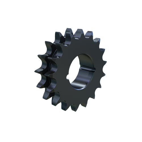 MARTIN SPROCKET D08ATB17 Roller Chain Sprocket, 17 Teeth, 69.120 mm Pitch Dia., 76.480 mm O.D., Steel | BA4HYJ