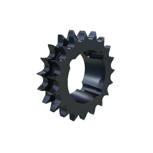 MARTIN SPROCKET D08BTB18 Roller Chain Sprocket, 18 Teeth, 73.140 mm Pitch Dia., 80.5 mm O.D., Steel | AJ9NGU
