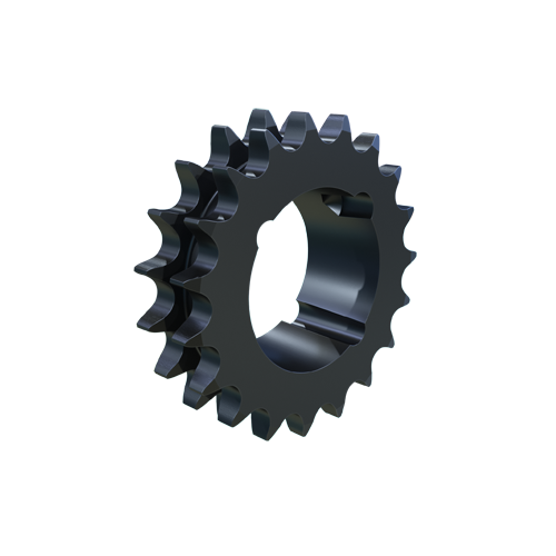 MARTIN SPROCKET D08BTB19 Roller Chain Sprocket, 19 Teeth, 77.160 mm Pitch Dia., 84.530 mm O.D., Steel | AJ9NGV