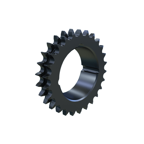 MARTIN SPROCKET D08BTB26 Roller Chain Sprocket, 26 Teeth, 105.360 mm Pitch Dia., 112.730 mm O.D., Steel | AL6AEW