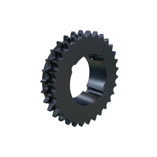 MARTIN SPROCKET D08BTB30 Roller Chain Sprocket, 30 Teeth, 121.500 mm Pitch Dia., 128.860 mm O.D., Steel | AJ9NHA