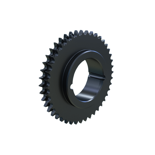 MARTIN SPROCKET D08CTB42 Roller Chain Sprocket, 42 Teeth, 169.940 mm Pitch Dia., 177.310 mm O.D., Steel | AL6AEZ