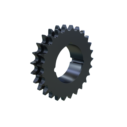 MARTIN SPROCKET D10BTB25 Sprocket, 10B-2 Chain, 25 Teeth, 126.660 mm Pitch Dia., 136.350 mm O.D., Steel | AJ9NHH