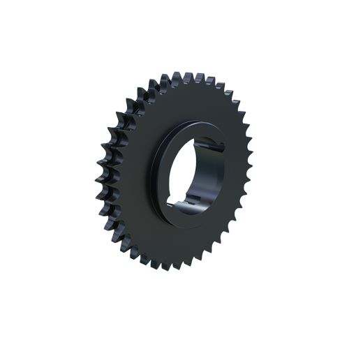 MARTIN SPROCKET D10CTB38 Sprocket, 10B-2 Chain, 38 Teeth, 192.240 mm Pitch Dia., 201.920 mm O.D., Steel | AJ9NHK