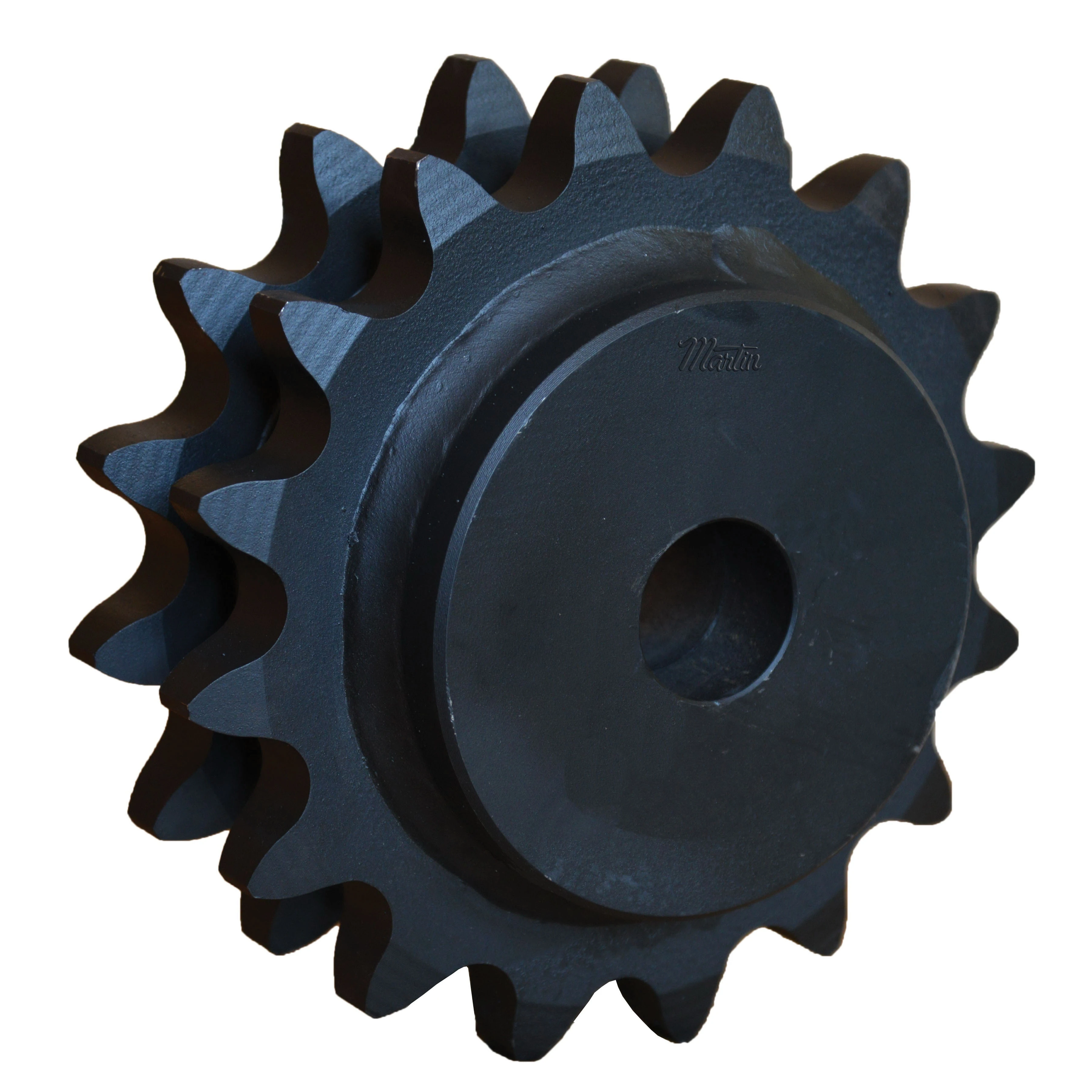 MARTIN SPROCKET D140B17 Roller Chain Sprocket, 140 Chain, Stock Bore, 17 Teeth, 9.524 Inch Pitch Dia., Steel | AJ9BRA