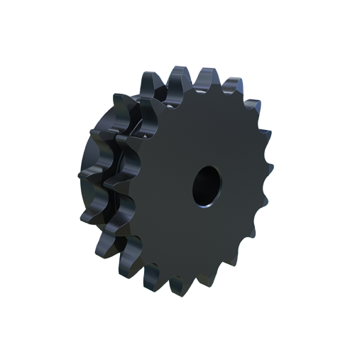 MARTIN SPROCKET D12B17 Sprocket, 12B-2 Chain, 17 Teeth, 103.674 mm Pitch Dia., 115.421 mm O.D., Steel | AJ9NAQ
