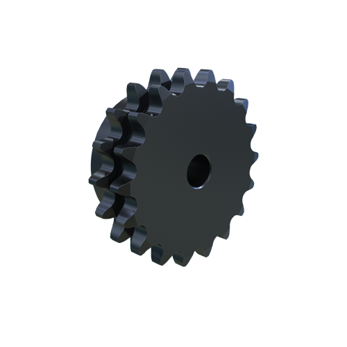 MARTIN SPROCKET D12B18 Sprocket, 12B-2 Chain, 18 Teeth, 109.705 mm Pitch Dia., 121.452 mm O.D., Steel | AJ9NAR