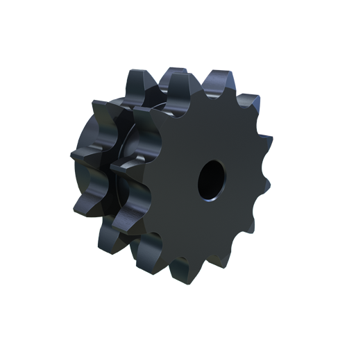 MARTIN SPROCKET D16B12 Sprocket, 16B-2 Chain, 12 Teeth, 98.138 mm Pitch Dia., 114.013 mm O.D., Steel | AJ9NCZ