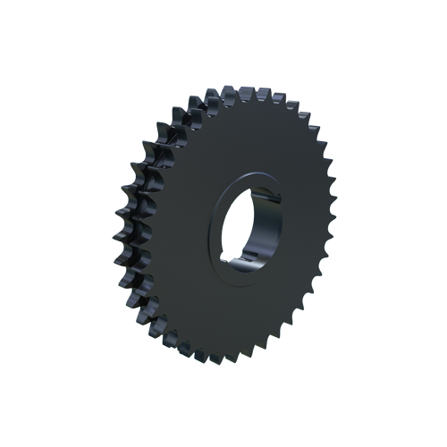 MARTIN SPROCKET D16CTB38 Sprocket, 16B-2 Chain, 38 Teeth, 307.580 mm Pitch Dia., 323.460 mm O.D., Steel | AJ9NJH