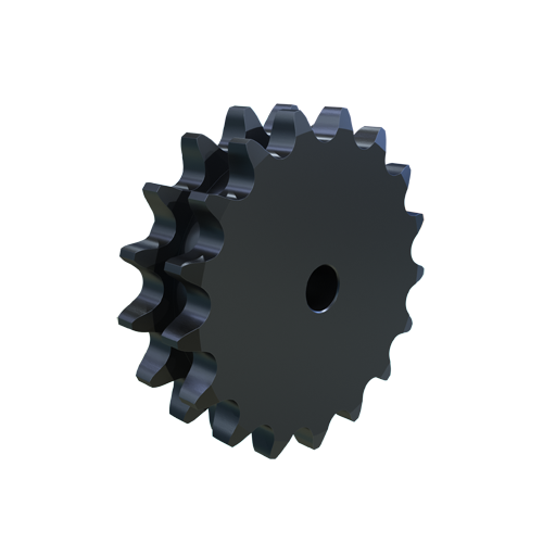 MARTIN SPROCKET D20B17 Sprocket, 20B-2 Chain, 17 Teeth, 172.790 mm Pitch Dia., 193.427 mm O.D., Steel | AJ9NEL