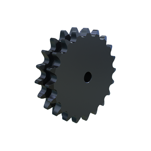 MARTIN SPROCKET D20B20 Sprocket, 20B-2 Chain, 20 Teeth, 202.960 mm Pitch Dia., 223.598 mm O.D., Steel | AJ9NEN