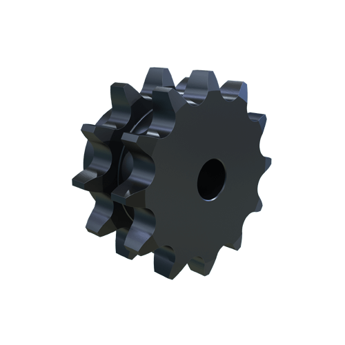 MARTIN SPROCKET D24B12 Sprocket, 24B-2 Chain, 12 Teeth, 147.207 mm Pitch Dia., 169.432 mm O.D., Steel | AL6AQP