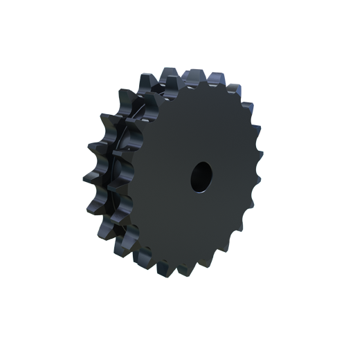 MARTIN SPROCKET D24B21 Sprocket, 24B-2 Chain, 21 Teeth, 255.632 mm Pitch Dia., 277.857 mm O.D., Steel | AJ9NGB