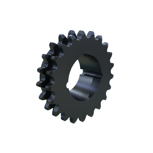 MARTIN SPROCKET D35BTB21H Sprocket, Taper, 35 Chain, 21 Teeth, 2.516 Inch Pitch Dia., 2.713 Inch O.D., Steel | AJ9MMP