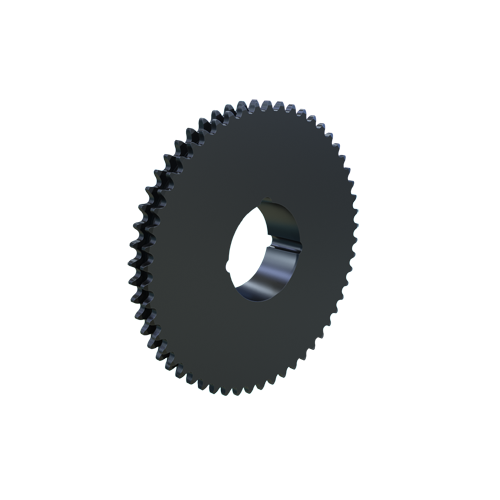 MARTIN SPROCKET D35BTB54 Sprocket, Taper, 35 Chain, 54 Teeth, 6.449 Inch Pitch Dia., 6.664 Inch O.D., Steel | AJ9KDC