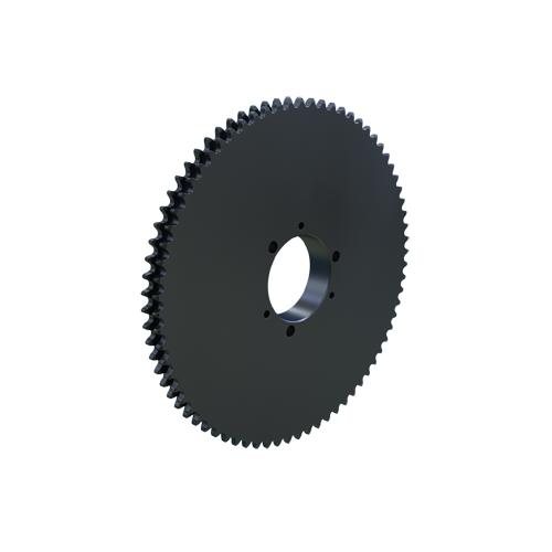 MARTIN SPROCKET D35SDS72 Sprocket, QD, 35 Chain, 72 Teeth, 8.597 Inch Pitch Dia., 8.814 Inch O.D., Steel | BA4TBT