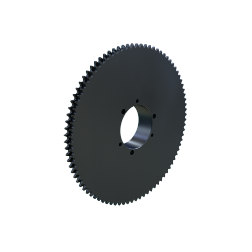 MARTIN SPROCKET D35SK84 Sprocket, QD, 35 Chain, 84 Teeth, 10.029 Inch Pitch Dia., 10.247 Inch O.D., Steel | BA4MZG