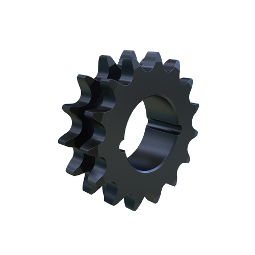 MARTIN SPROCKET D40ATB15H Sprocket, Taper, 40 Chain, 15 Teeth, 2.405 Inch Pitch Dia., 2.652 Inch O.D., Steel | AJ9BTK