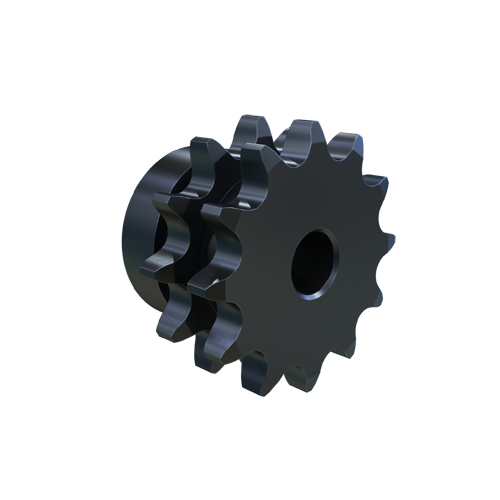 MARTIN SPROCKET D40B12H Sprocket, 40 Chain, 12 Teeth, 1.932 Inch Pitch Dia., 2.166 Inch O.D., Steel | AJ9BEL