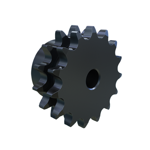 MARTIN SPROCKET D40B15H Roller Chain Sprocket, 40 Chain, Stock Bore, 15 Teeth, 2.405 Inch Pitch Dia., Steel | AJ9BEV
