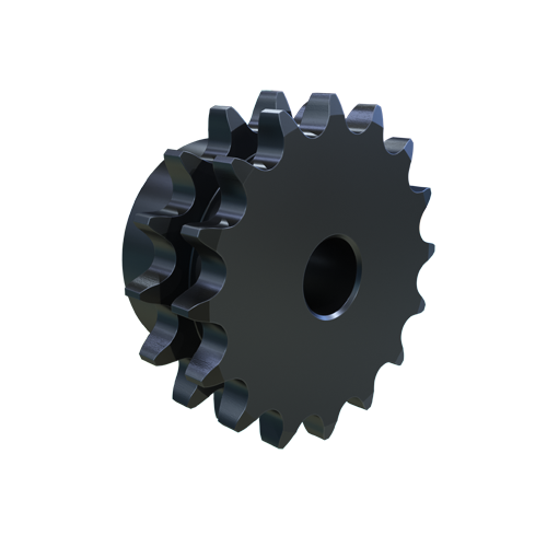 MARTIN SPROCKET D40B16H Sprocket, Stock Bore, 40 Chain, 16 Teeth, 2.563 Inch Pitch Dia., 2.814 Inch O.D., Steel | AJ9BEX
