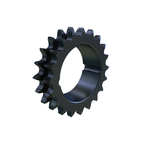 MARTIN SPROCKET D40BTB20H Sprocket, Taper, 40 Chain, 20 Teeth, 3.196 Inch Pitch Dia., 3.457 Inch O.D., Steel | AJ9BTW