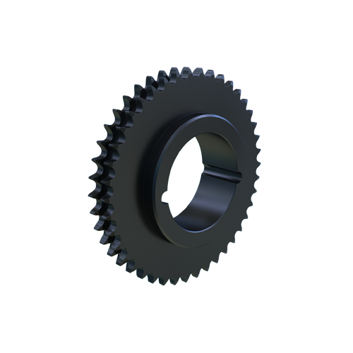 MARTIN SPROCKET D40CTB42 Sprocket, Taper, 40 Chain, 42 Teeth, 6.691 Inch Pitch Dia., 6.972 Inch O.D., Steel | AJ9BUK