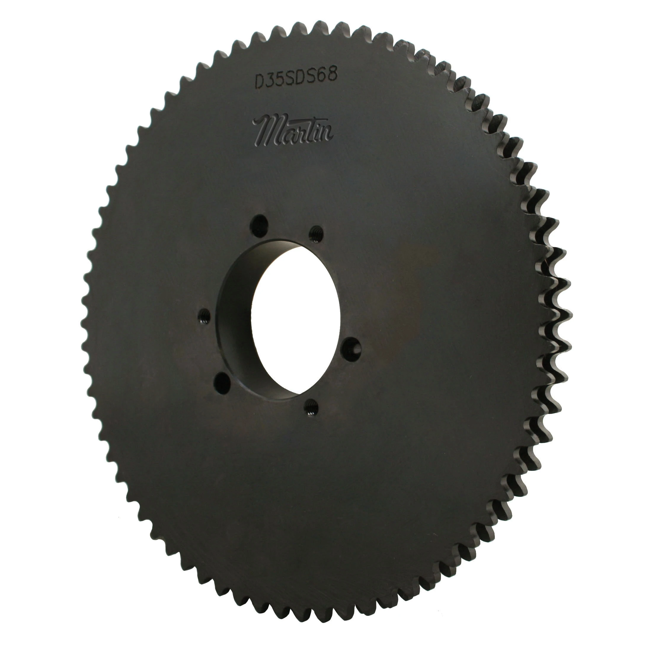 MARTIN SPROCKET D60E68 Sprocket, QD, 60 Chain, 68 Teeth, 16.240 Inch Pitch Dia., 16.672 Inch O.D., Steel | AJ9CAZ