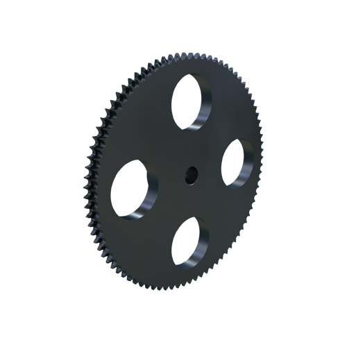 MARTIN SPROCKET D50B84 Roller Chain Sprocket, 50 Chain, Stock Bore, 84 Teeth, 16.715 Inch Pitch Dia., Steel | AJ9FWE