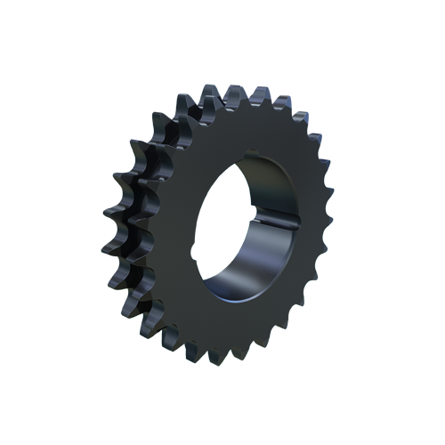 MARTIN SPROCKET D50BTB25H Sprocket, Taper, 50 Chain, 25 Teeth, 4.987 Inch Pitch Dia., 5.322 Inch O.D., Steel | AJ9BVR