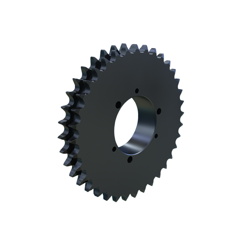 MARTIN SPROCKET D50SK36 Sprocket, QD, 50 Chain, 36 Teeth, 7.171 Inch Pitch Dia., 7.519 Inch O.D., Steel | AJ9CAF